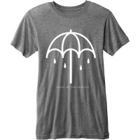 Bring Me The Horizon - Umbrella Mens Burnout Grey T-Shirt Photo