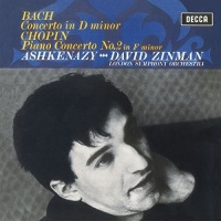 Decca Chopin / Ashkenazy / London Symphony Orch / Zinman - Piano Concerto No 2 - Bach: Keyboard Concerto In D Photo