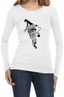 A Wizard is Never Late Womens Long Sleeve T-Shirt White Photo
