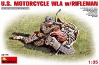 MiniArt - 1/35 - U.S. Motorcycle WLA With Rifleman Photo