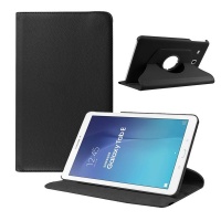 Tuff Luv Tuff-Luv Rotating Leather Case Cover for Samsung Galaxy Tab E 9.6 - T560 T561 - Black Photo