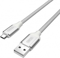 Unitek 1m USB-Micro to USB Type-A USB Cable - Silver Photo