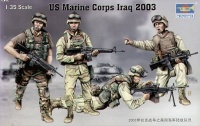 Trumpeter 1:35 - Figures US Marine Corp Iraq 2003 Photo