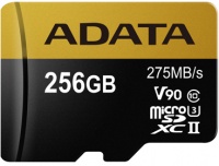 ADATA - Premier ONE V90 64GB miCroSDXC with SDXC adapter Memory Card Photo