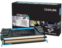 Lexmark - X746 X748 Cyan Return Program Toner Cartridge Photo