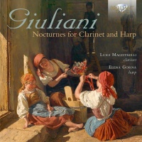 Brilliant Classics Giuliani / Magistrelli / Gorna - Nocturnes For Clarinet & Harp Photo