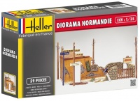 Heller 1:35 - Normandy Ruin Diorama Photo