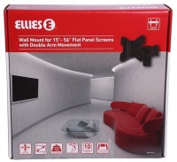 Ellies Wall Mount For 15”-56” Flat Panel Screen With Double Arm Mov Photo