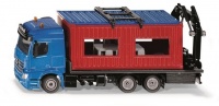 Siku - 1/50 Mercedes-Benz Truck with Construction Container Photo