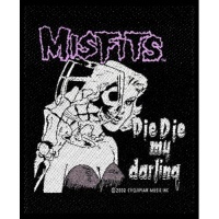 The Misfits - Die Die My Darling Sew On Patch Photo