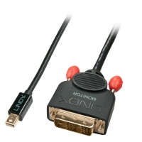 Lindy 1m Mini Disp to Dvi-D Cable Black Photo