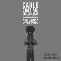 Rubicon Graziani / Armoniosa - 6 Sonatas For Cello & Continuo Op.3 Photo