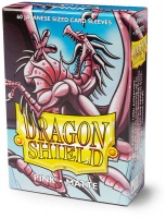 Dragon Shield - Japanese Size Sleeves - Matte Pink Photo