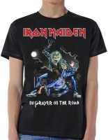 Iron Maiden - No Prayer On the Road Mens Black T-Shirt Photo