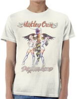 Motley Crue - Dr Feelgood Vintage Mens Sand T-Shirt Photo