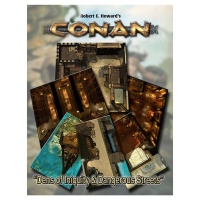 MODIPHIUS ENTERTAINMENT Conan: Dens of Intiquity & Streets Terror Expansion Photo