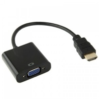 Tuff Luv Tuff-Luv HDMI 19 Pin Male to VGA Female Cable Adapter - Black Photo