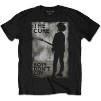 The Cure Men's Tee: Boys Don't Cry Black & White Photo
