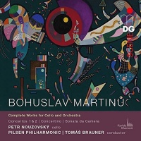 Imports Bohuslav Martinu / Nouzovsky Petr / Brauner Tomas - Martinu: Complete Works For Violoncello & Orch Photo