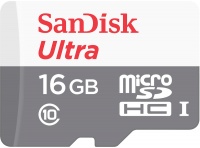 Sandisk Ultra MicroSDHC 16GB UHS-I Memory Card - Class 10 Photo