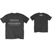 The Beatles - Hello Goodbye Mens Charcoal T-Shirt: Medium Photo