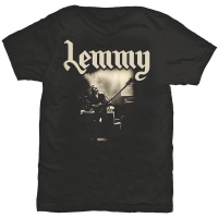 Motorhead Lemmy Lived to Win Mens Black T-Shirt Photo