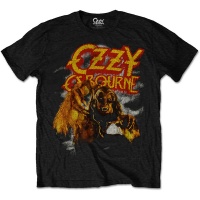 Ozzy Osbourne Vintage Werewolf Mens Black T-Shirt Photo