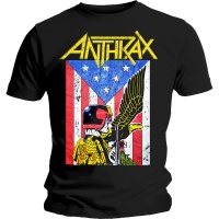 Anthrax Dread Eagle Mens Black T-Shirt Photo