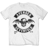 Avenged Sevenfold Moto Seal Mens White T-Shirt Photo