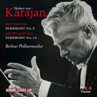 Praga Czech Rep Beethoven / Shostakovich / Von Karajan - Symphony No. 5 / Symphony No. 10 Photo