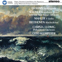 Parlophone Wea Christa Ludwig / Klemperer Otto - Brahms: Alt-Rhapsodie/ Wagner: Wesendonck-Lieder Photo