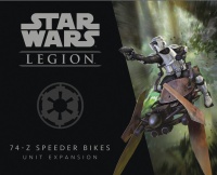 Fantasy Flight Games Star Wars: Legion - Unit Expansion: 74-Z Speeder Bikes Photo