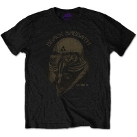 Black Sabbath Packaged US Tour 78 Avengers Mens Black T-Shirt Photo