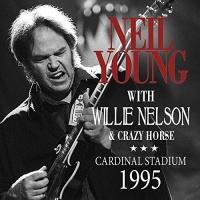 Neil Young & Crazy Horse - Neil Young With Willie Nelson & Crazy Horse ***Cardinal Stadium 1995 Photo