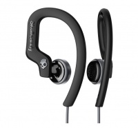 Skullcandy Chops Flex In-Ear Headphones with Mic - Black and Grey Photo