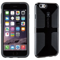Speck Candyshell Grip Case for Apple iPhone 6 and 6s - Black and Grey Photo