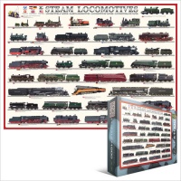 Eurographics - Steam Locomotives Puzzle Photo
