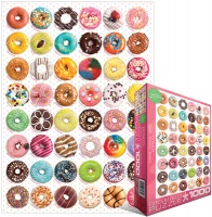 Eurographics Puzzle 1000 Pieces - Donut Sweet Collection Photo