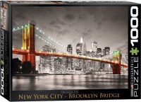 Eurographics Puzzle 1000 Pieces - Brooklyn Bridge New York City Photo