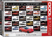 Eurographics - Corvette Evolution Puzzle Photo