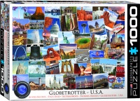 Eurographics Puzzle 1000 Pieces - USA Globetrotter Photo