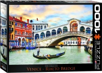 Eurographics Puzzle 1000 Pieces - Venice - Rialto Photo