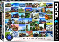 Eurographics Puzzle 1000 Pieces - Canada Globetrotter Photo