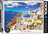 Eurographics - Oia Santorini Greece Puzzle Photo