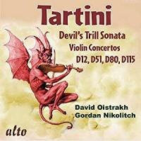 Musical Concepts Tartini Tartini / Oistrakh / Oistrakh David / Niko - Devil's Trill Sonata / Violin Concertos D12 & D51 Photo