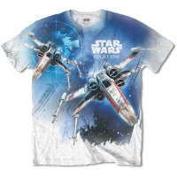 Star Wars Rogue One X-Wing Sublimation Mens T-Shirt Photo