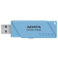 ADATA - UV230 64GB USB 2.0 Flash Drive - Blue Photo