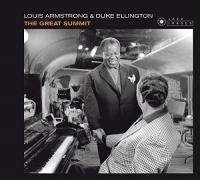 WAXTIME IN COLOR Louis Armstrong & Duke Ellington - The Great Summit 1 Bonus Track! - Limited Edition In Transparent Blue Colored Vinyl. Photo