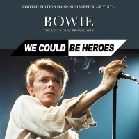 CODA PUBLISHING LIMITED David Bowie - We Could Be Heroes - the Legendary Broadcasts - Blue Vinyl Photo