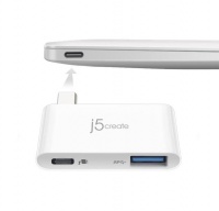 j5 create USB 3.1 Type-C Charging Bridge - White Photo